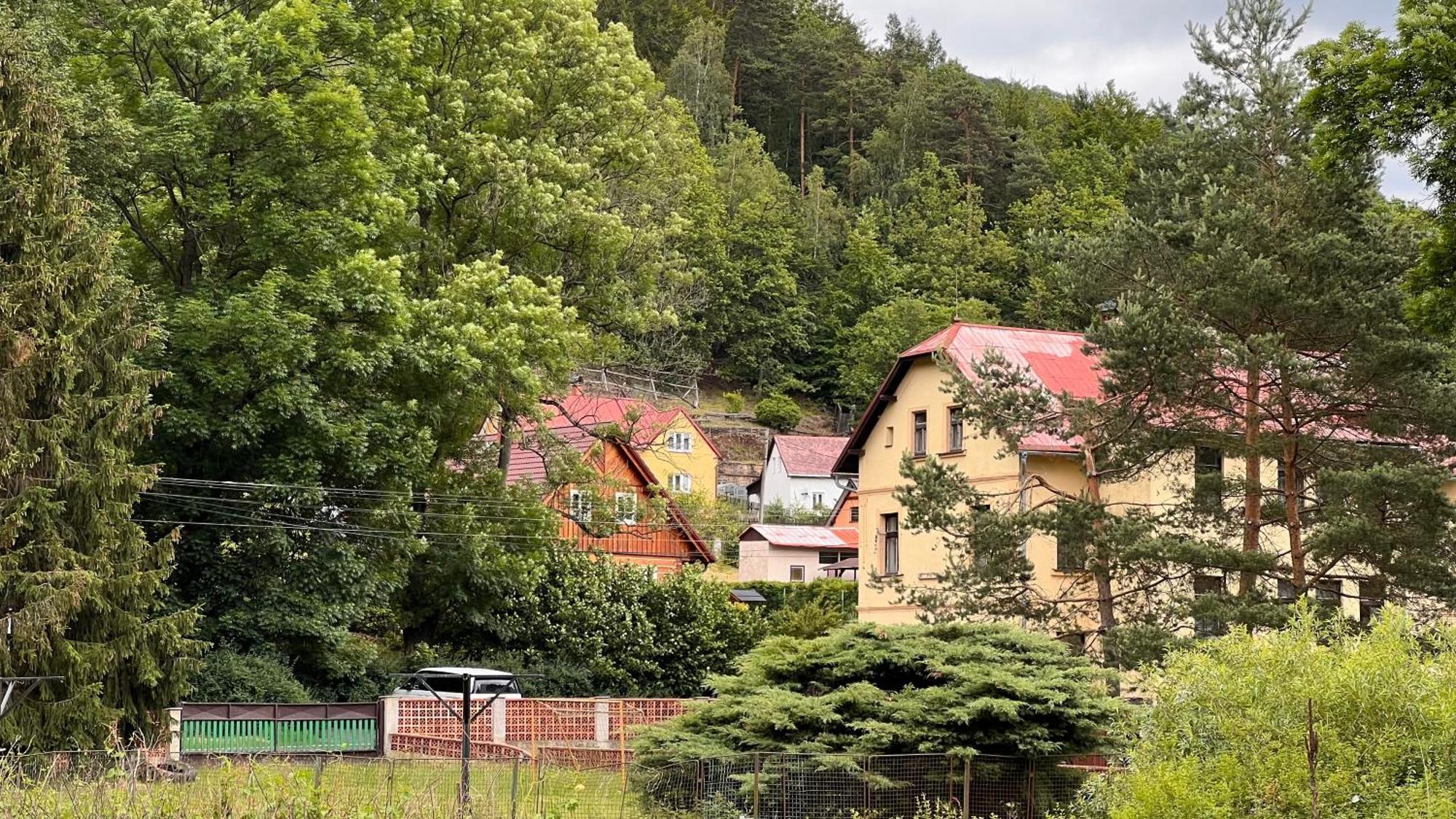 Chata Plechovka Česká Lípa Exteriör bild